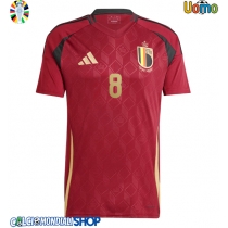 Maglie da calcio Belgio Youri Tielemans #8 Prima Maglia Europei 2024 Manica Corta